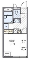 レオパレスリリーの物件間取画像